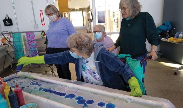 Scarf Marbling Class